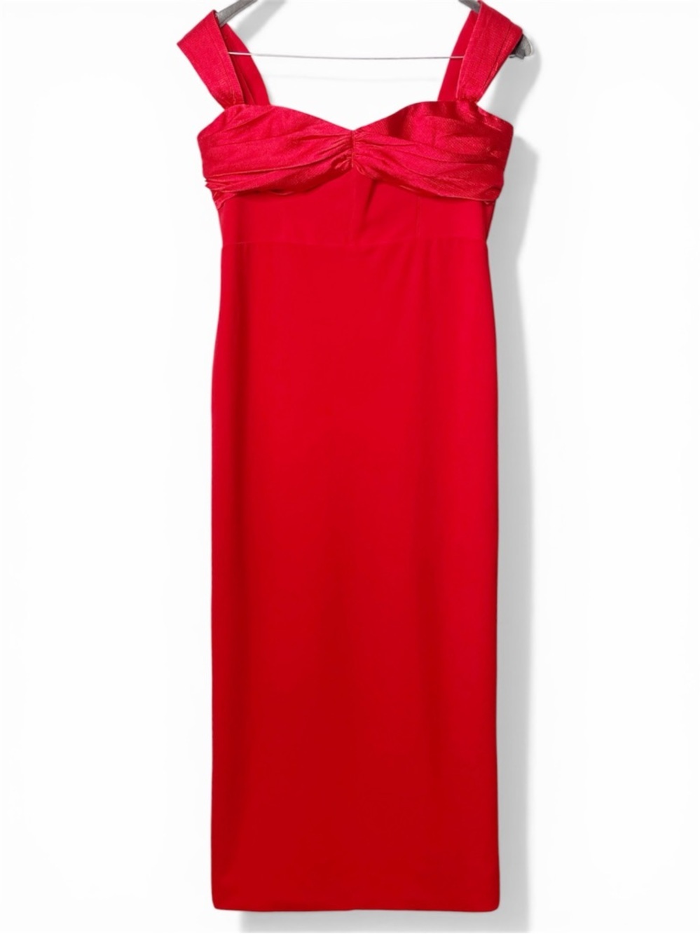 Solace London The Calluna Maxi Dress in Red Size 12 US Red - Picture 6 of 16